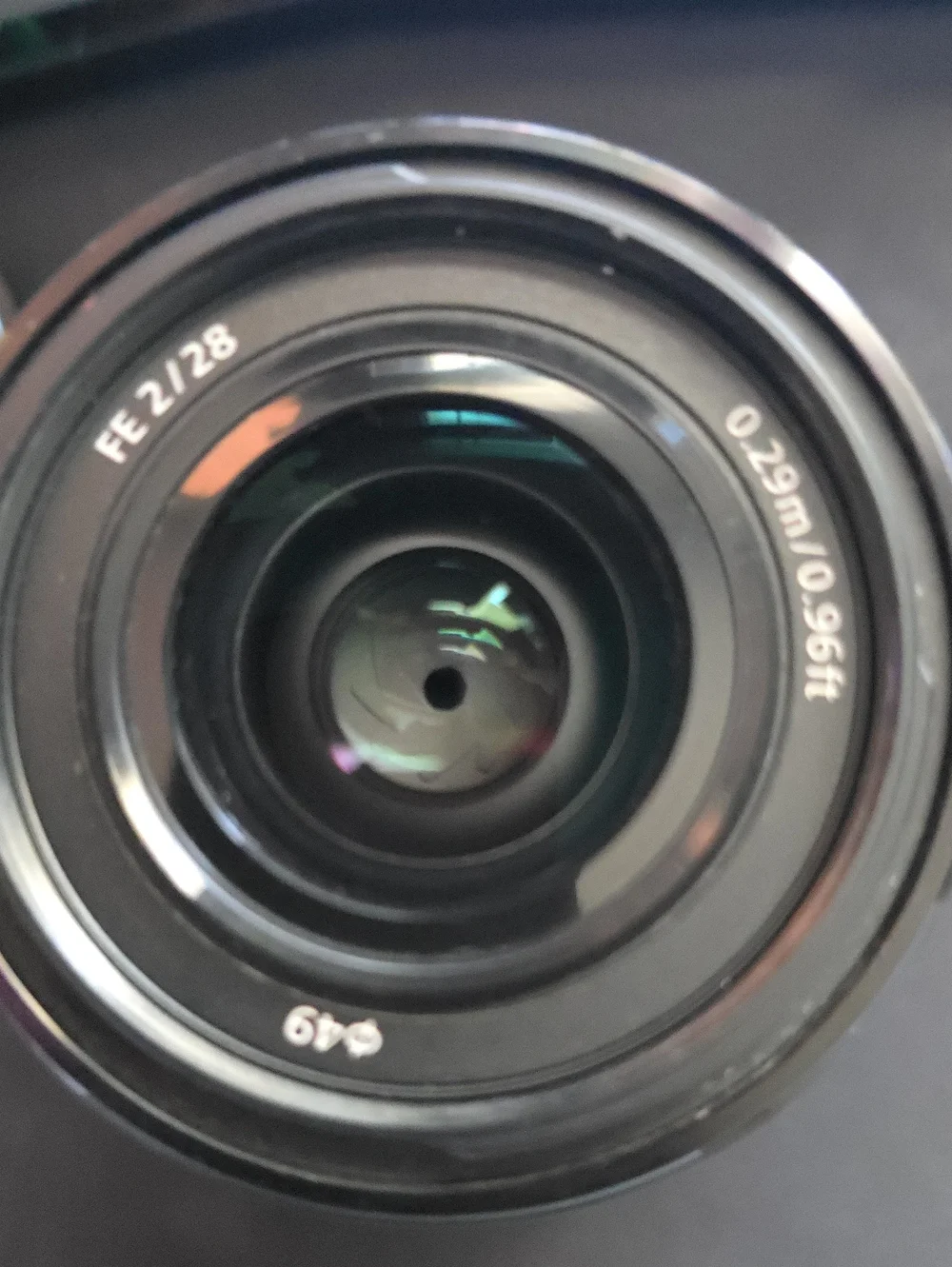 Sony FE 28mm f/2 Black Prime Lens